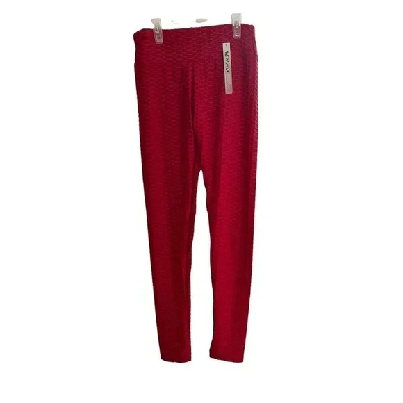 NEW MIX RED BUBBLE LEGGING SIZE L/XL - Picture 1 of 3